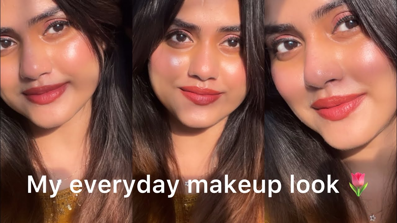 My Everyday Makeup look 🌷🕊️ - YouTube