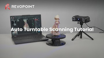 Revopoint MetroX 3D Scanner | Auto Turntable Scanning Tutorial