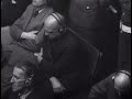 Nuremberg Trial Judgement (1946)  German Newsreel