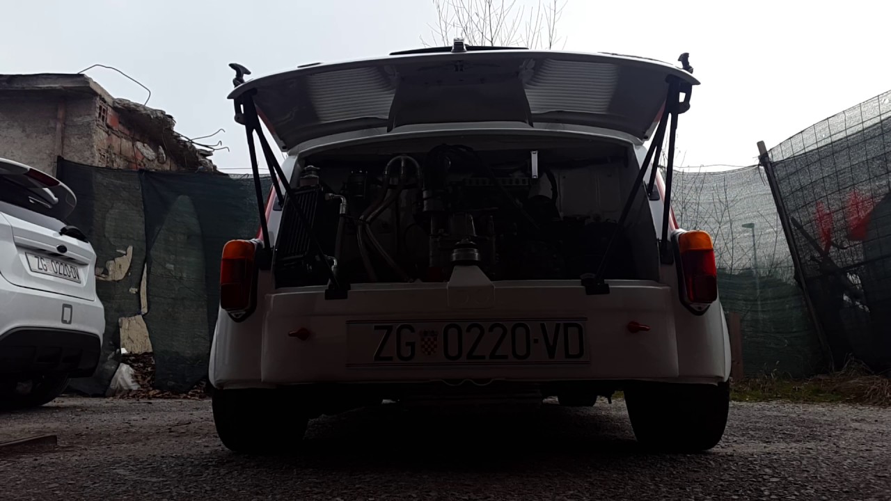 FIAT ABARTH 850 TC / Cold start