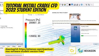 Tutorial Install Cradle CFD (Hexagon) Student Edition Via Website pttensor.com [FREE!!] screenshot 2