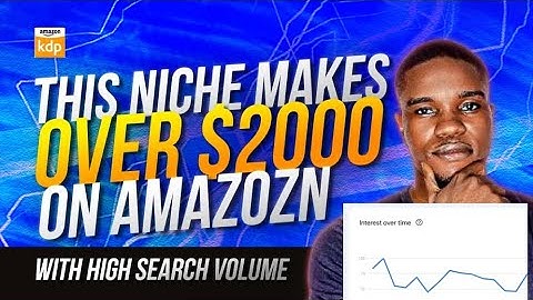 $2,000/Month from ONE Cookbook | Amazon KDP Passive Income Niche