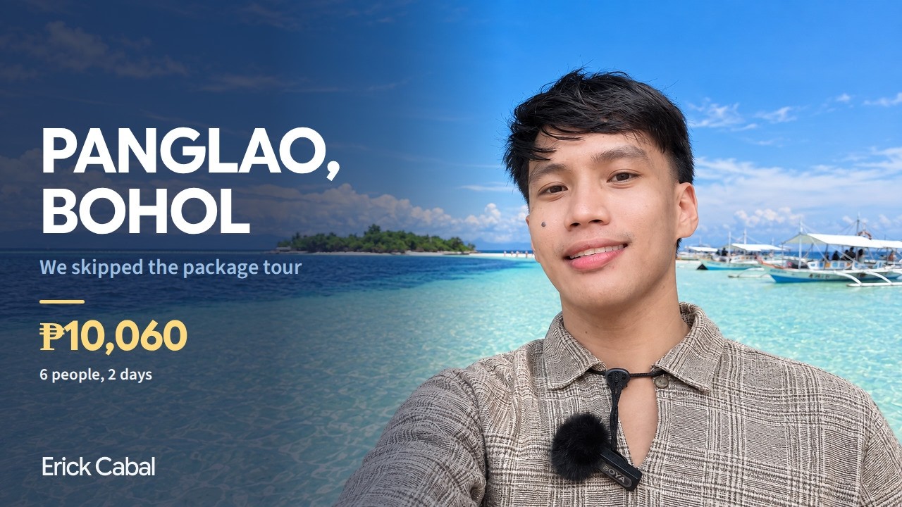 48 Hours in Bohol for 6 People: ₱10,060 Total
