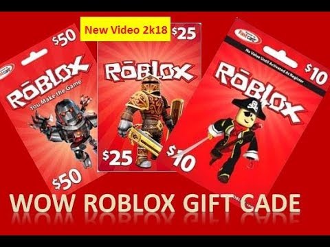 Roblox Gift Code Roblox Gift Code 2k18 Youtube