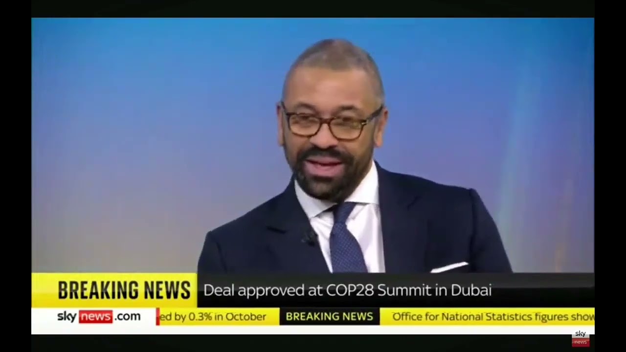 James Cleverly muddles job titles on Sky News