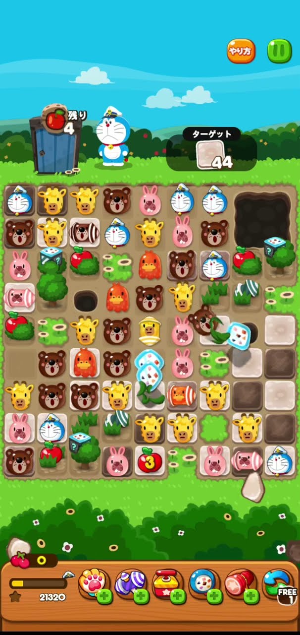 LINEポコポコ ドラえもんのイベントステージ 175-3クリア