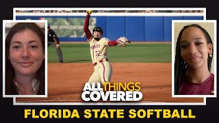 Florida State softball stars Kathryn Sandercock &amp; Michaela Edenfield highlight Noles run to WCWS