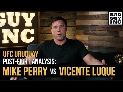 Was Vicente Luque vs. Mike Perry fight of the year?