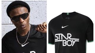 Wizkid & Nike launch official Starboy Jersey