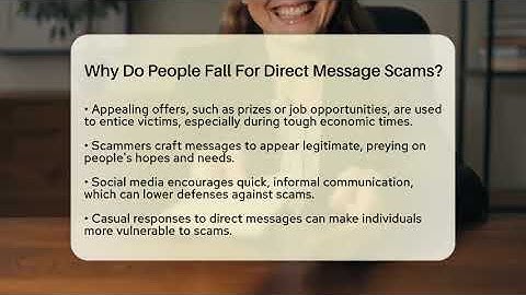Why Do People Fall For Direct Message Scams? - Everyday-Networking