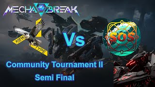 Community Tournament II Semi Final | Mecha BREAK 2nd OBT