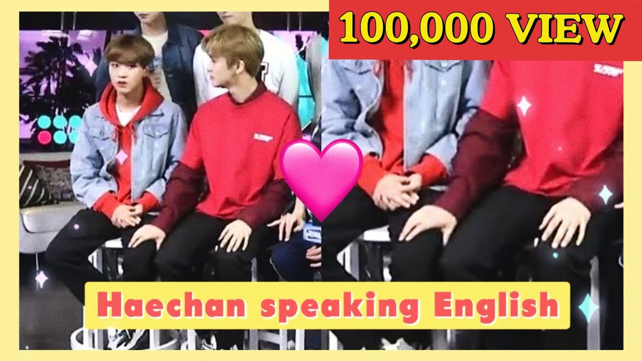 The way Mark smiles when Haechan speaking in english #markhyuck #맠동