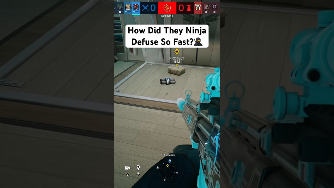 Insane Ninja Defuse in R6 Siege 🥷 