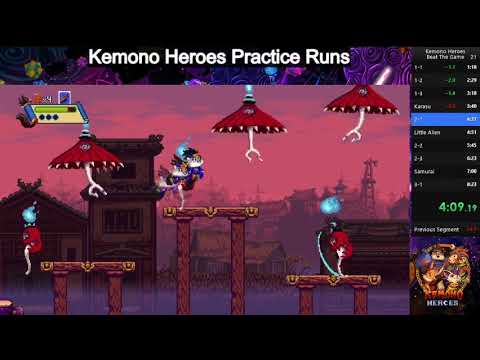 Kemono Heroes Normal Difficulty in 32:38