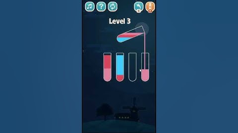 Color Water Sort 3D level 3 | Gameplay Mobile Games