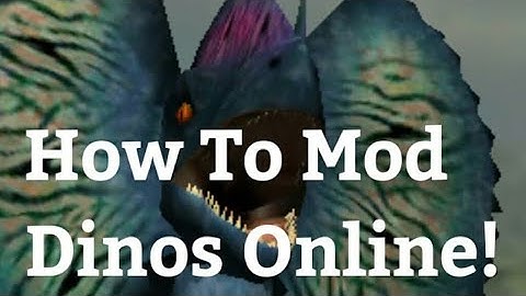How To Install Dino Online Mods! (And Majestic Mod for Dinos Online)