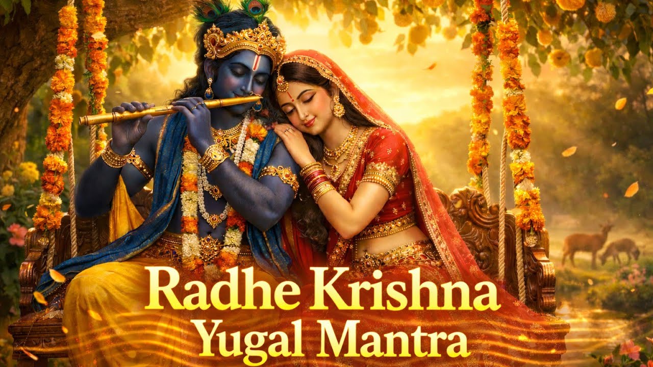 🌸 Radhe Krishna Yugal Mantra Kirtan | Radhe Shyam Naam Sankirtan 🕉️ 
