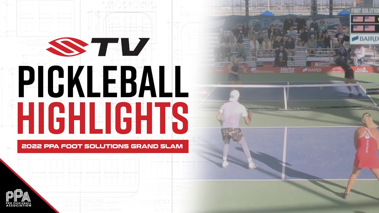 Ben Johns' Perfect Drop Shot Pickleball Highlight 2022 Foot Solutions