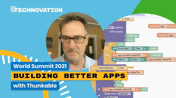 Workshop: Building better apps using Thunkable | #Technovation