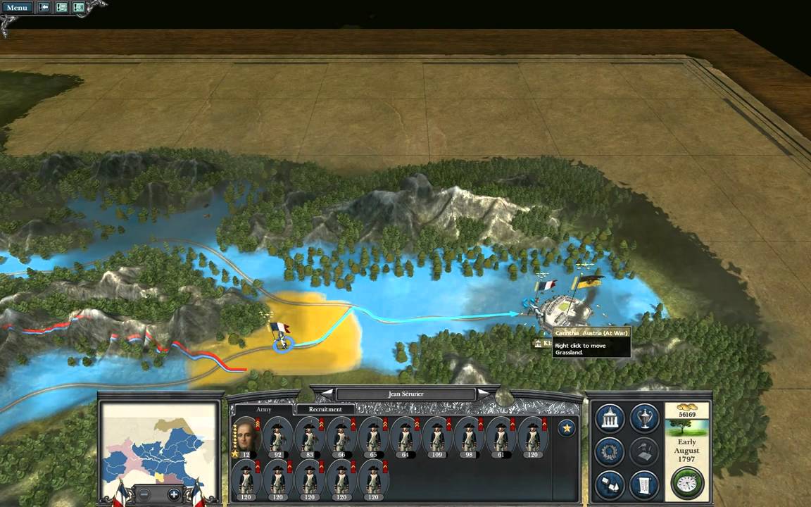 Napoleon total war карта