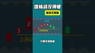 這條線沒跌破，根本不用跑#股票 #股市 #台股 #股票分析 #股市分析 #k线图 #教学