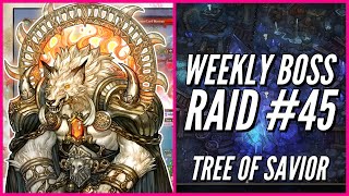 Weekly Boss Raid - Demon Lord Marnox Gameplay Tree Of Savior