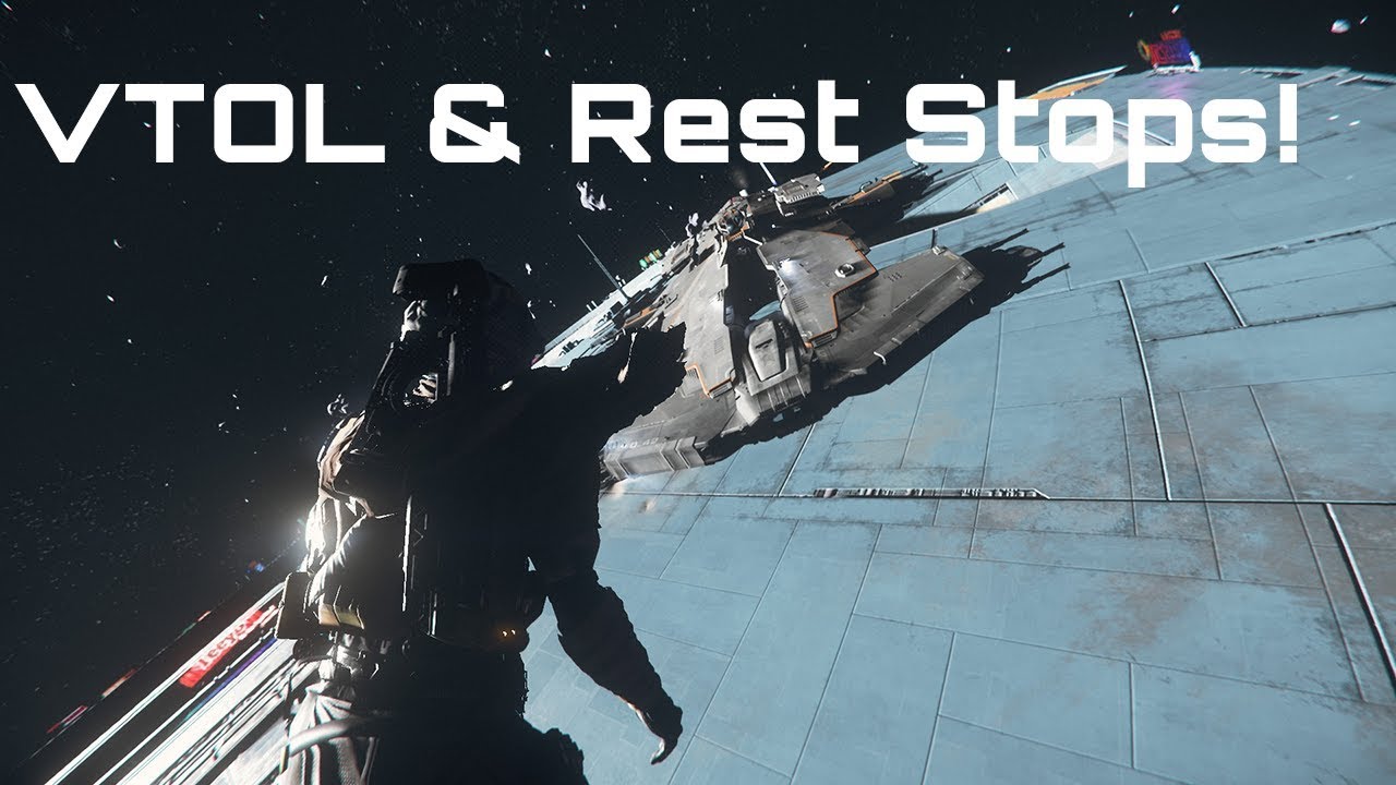 Star Citizen 3.6 PTU VTOL Functionality & Revamp Rest Stop! YouTube