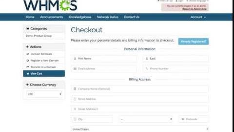 Abandoned Cart for WHMCS - Working - (Whmcs Module)