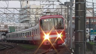 名鉄3107F+2206F 185レ特急岐阜 須ヶ口駅通過