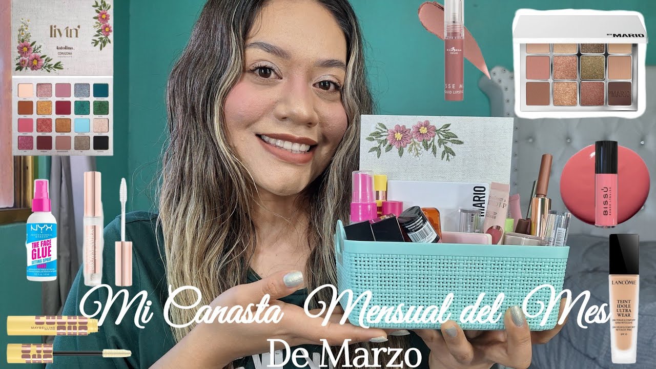Mi Canasta Mensual Del Mes De Marzo 💐🥰🫶🏼| @dossierperfumesNyx,Maybelline,Beauty Creations,Pink Up...