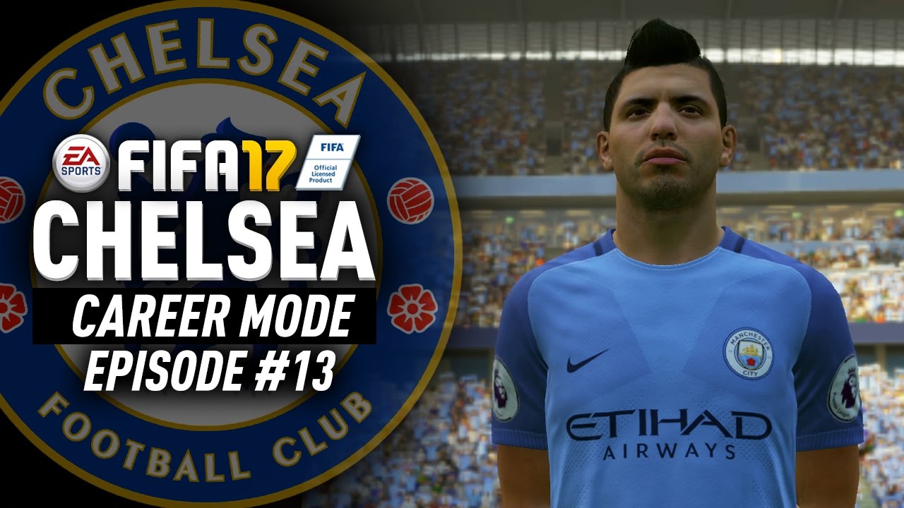 SERGIO AGUERO FOR $88 MILLION!!! FIFA 17 Chelsea Career Mode #13