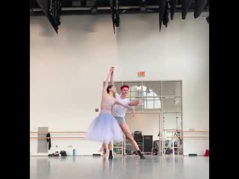 “@misakuranaga & @mj slattery 🥰🎀 #ballet a”