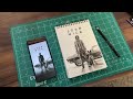 Drawing JOHN WICK & His Mustang | Pencil & Popcorn Ep. 1