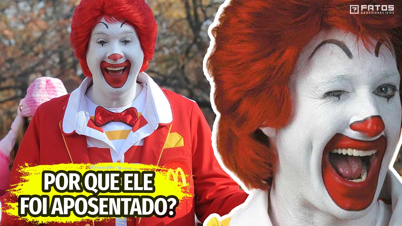 Onde está o Ronald McDonald? O que aconteceu com ele?