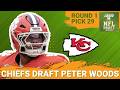 BREAKING: Kansas City Chiefs Select Peter Woods 29th Overall | K.C. LOADING UP On Defense