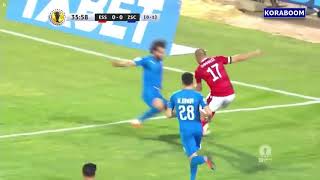 ملخص مباراة الزمالك والنجم الساحلي اليوم اياب نصف نهائي الكونفدرالية تعادل سلبي وطرد جنش رؤوف خليف