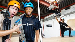 ZU ZWEIT SCOOTER TRICKS LANDEN!