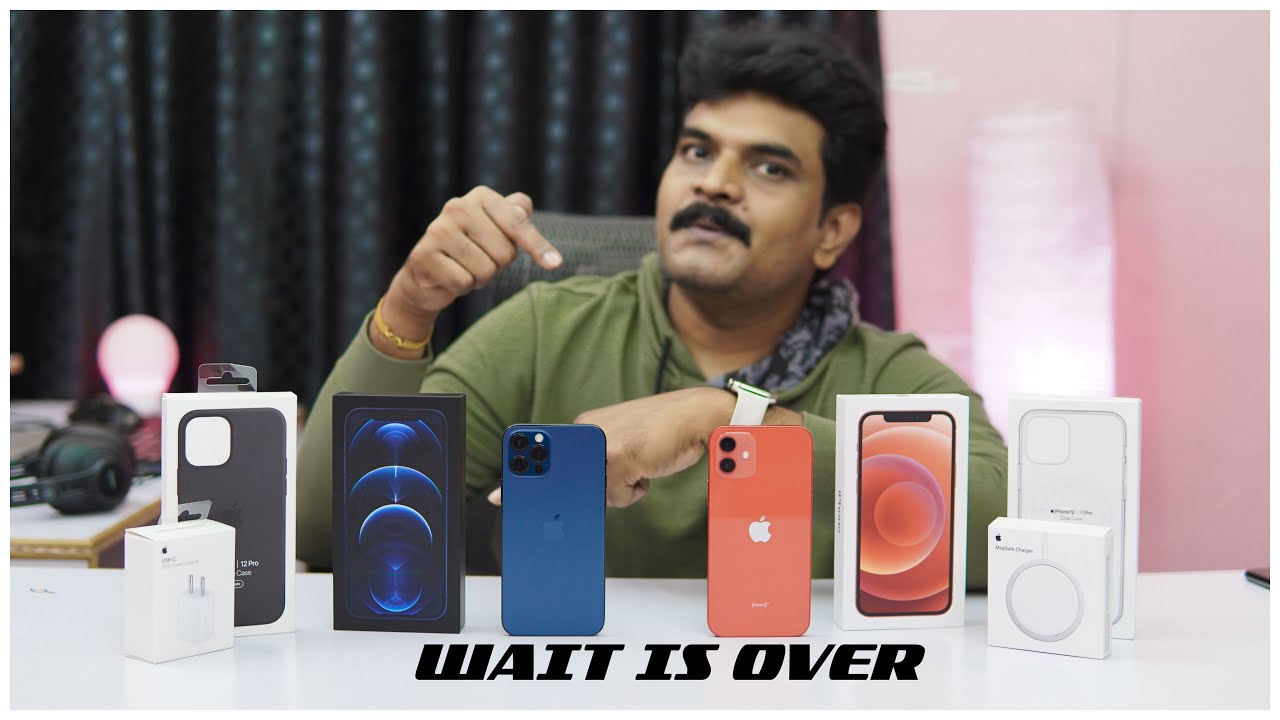 Apple iPhone 12  amp  12 Pro Unboxing ll in Telugu ll