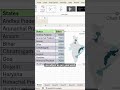 How to Create Filled Maps in Excel | Step-by-Step #excel #microsoftexcel #trendingshorts #india
