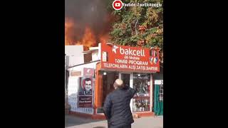 Mağazası Yandı Amma O, Şəhid General Polad Həşimovun Şəkilini Qurtardı