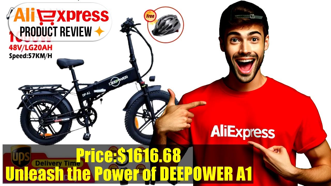 DEEPWER DP-A1 折りたたみ電動アシスト自転車 DEEPOWER A1 Electric Bicycle Review: Best Commuting Mountain E