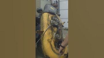 How to replace 42" Mower Deck Belt Cub Cadet, Craftsman Pro, Husqvarna and More...