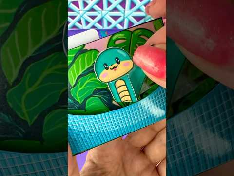 Змейка из бумаги по схемам #модакнет #moducknet 🐍