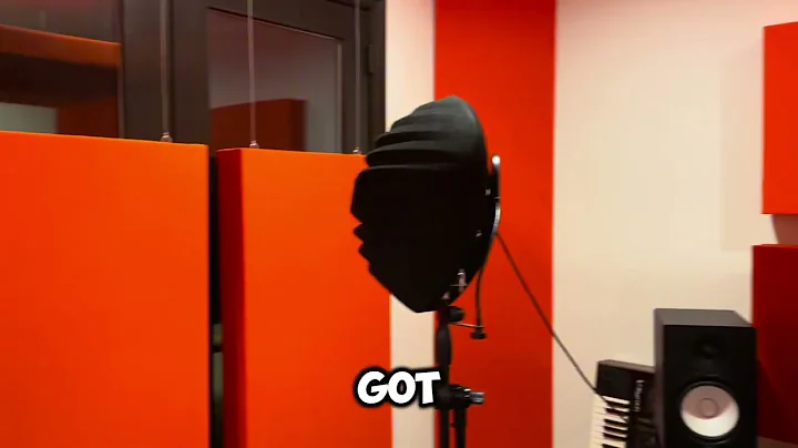 Recording Studio Install Complete With 17 Of Our 4” & Triangle Standard Orange Bass Traps!