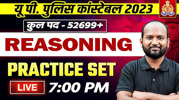 UP Police Constable Reasoning Class 2023 | Practice Set | Reasoning by Pulkit Sir