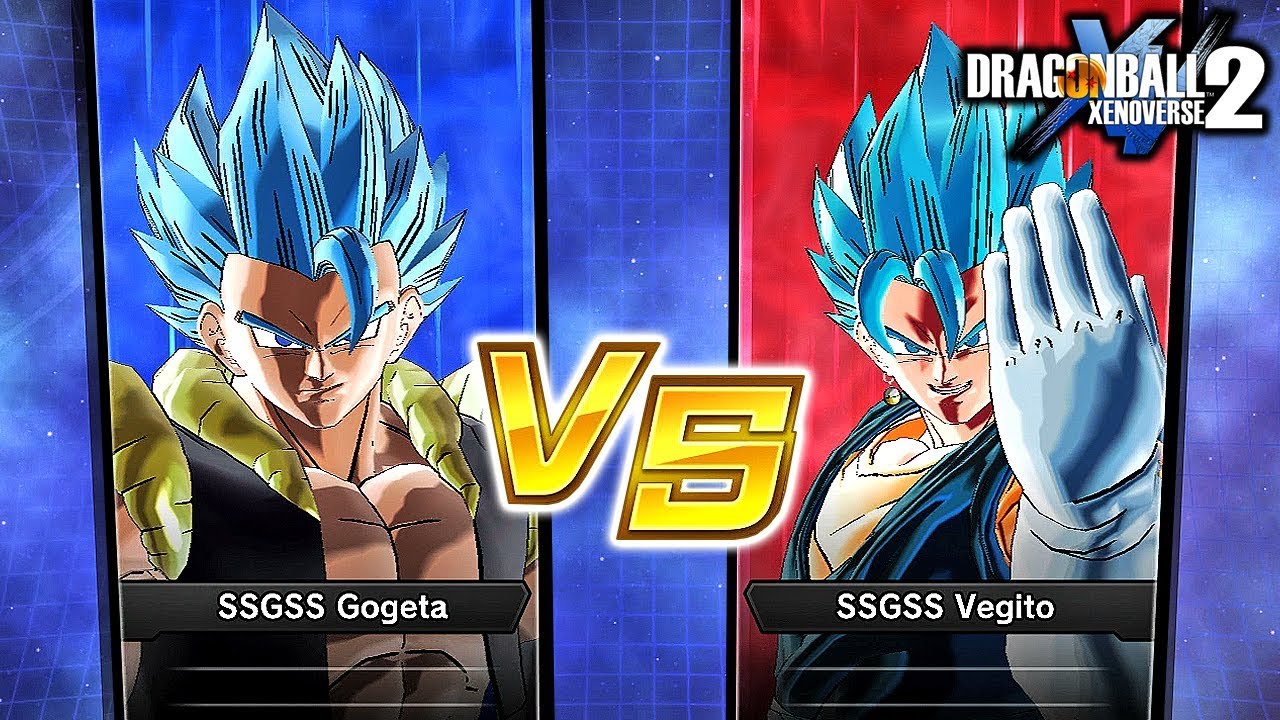 Newgibson on X: Vegetto Blue VS Gogeta Blue  / X