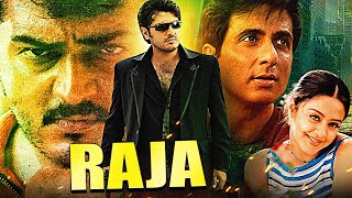 Raja Full Hindi Dubbed South Action Movie | Ajith Kumar, Jyothika, Priyanka Trivedi, Sonu Sood