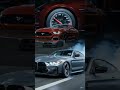 bmw m4 + Mustang gt = pure dhamaka ❤️🚀 #pure #love #highoctane