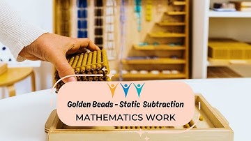 Golden Beads Static Subtraction | Montessori Methods | Montessori Math Made Simple for Kids | IIMTT