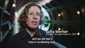 Wallenius Marine - Testing the hull of a wPCC model